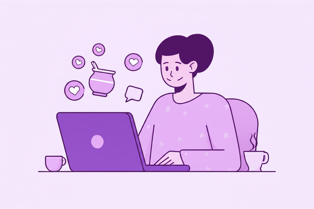 Vista previa de una página de creador en Terei